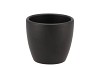 CERAMIC ANTHRACITE MATT POT 10X8,5CM
