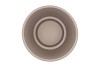 CERAMIC TAUPE MATT POT ORCHID 15CM