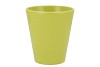 CERAMIC ORCHID GREEN/YELLOW SHINY 15CM