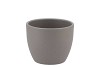 CERAMIC GREY STRUCTURE POT 7CM