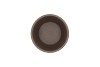 KERAMIEK POT BRUIN 8CM