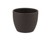 CERAMIC DARK GREY POT 8CM NM