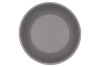 CERAMIC GREY STRUCTURE BOWL ORCHID 26X15CM