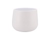 BERLIN WHITE POT D15XH13CM
