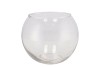 GLASS VASE SHPERE D17XH14CM