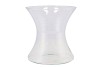 GLASS VASE DIABOLO 18X19CM NM