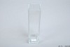 GLAS VAAS VIERKANT 21X6X6CM