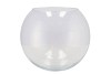 GLASS BALL VASE SPHERE SHADED 26X24CM