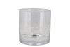 GLASS CYLINDER HEAVY COLDCUT 15X15CM