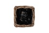 RATTAN SQUARE POT BASKET 18X18X14CM