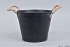 EMMER ZINK MAT ZWART 20X16CM