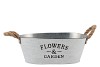 ZINK TOUW SCHAAL OVL 30X20X12CM