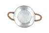 ZINK TOUW POT ROND + OREN 17X15CM
