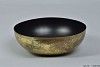 COUPE EN ZINC HAUTE DORÉ 22X7CM