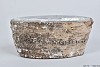 OVAL BIRCH BOWL FROSTED 27X14X13CM