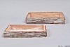 BIRKEN SCHALE RECHTECK 33X21X5CM 2-TEILIG