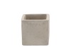 CONCRETE GREY POT SQUARE 7X7X7CM