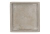 CONCRETE GREY BOWL SQUARE 20X20X7CM