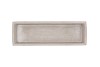 CONCRETE GREY BOWL RECTANGLE 28X9X8CM