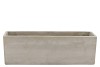 CONCRETE GREY BOWL RECTANGLE 40X11X13CM