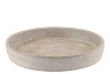 CONCRETE GREY BOWL ROUND 30X5CM