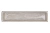 CONCRETE GREY BOWL RECTANGLE 35X8X9CM