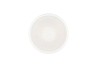 PLASTIC WHITE POT WIDE EDGE 25CM