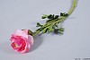 SILK RANUNCULUS LARGE PINK L50CM