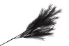 SILK PLUME BRANCH BLACK 100CM