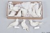 DUIF WIT 17CM PER 12 STUKS