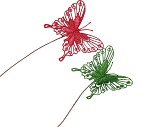 PICK SHINE BUTTERFLY TRADITIONAL 50CM ASS PER 12