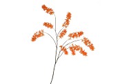 SILK WISTERIA ORANGE 130CM NM
