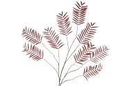 SILK PALM LEAF DUSTY PINK 150CM NM