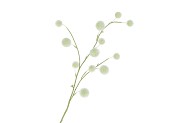 SILK FLOCKY FRUIT GREEN 80CM NM