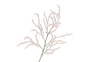SILK FLOCKY POWDER FLOWER SPRAY LIGHT PINK 126CM NM