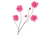 SILK ROSES WILD FUCHSIA 126CM NM