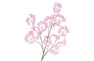 SILK GINKGO PURPLE 130CM