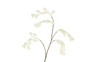 SILK BELLFLOWER WHITE 88CM