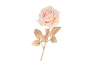 SILK ROSE GOLDIE CREAM 75CM