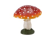 POLYSTONE MUSHROOM 15X15X16CM