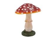 POLYSTONE MUSHROOM 18X18X22CM