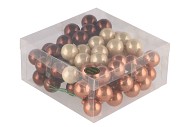 GLASS BALL COMBI NATURAL 30MM P/72
