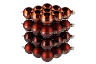 GLASS BALL COMBI BROWN 57MM P/36