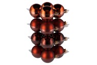 GLASS BALL COMBI BROWN 80MM P/16