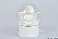 GLOBE DE NEIGE ANGE 10CM