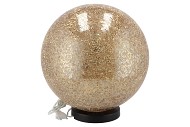 ILLUMINATED GLASS BALL D30CM
