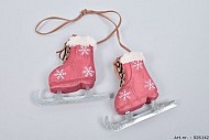 DUO SCHAATS HANGER ROOD 9X3X8CM