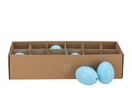 EGGS HÜHNER AQUA BLAU 5X6CM PRO 12 STÜCK
