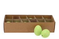 EGGS HÜHNER HELLGRÜN 5X6CM PRO 12 STÜCK