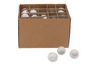 EGGS WACHTEL STONEWASH WEIß 2.5X3.5CM PRO 60 STÜCK